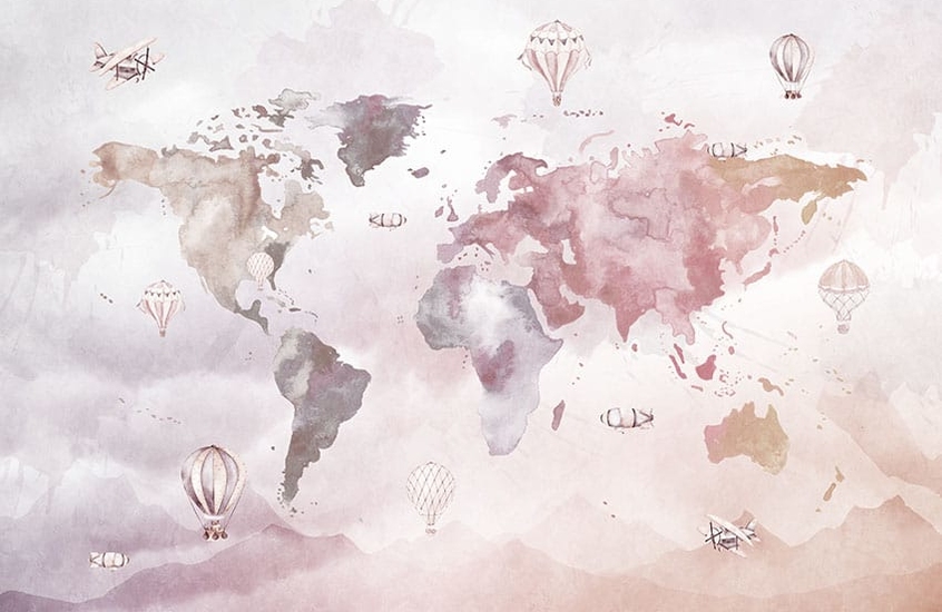 Фотообои 01-053 Watercolor World