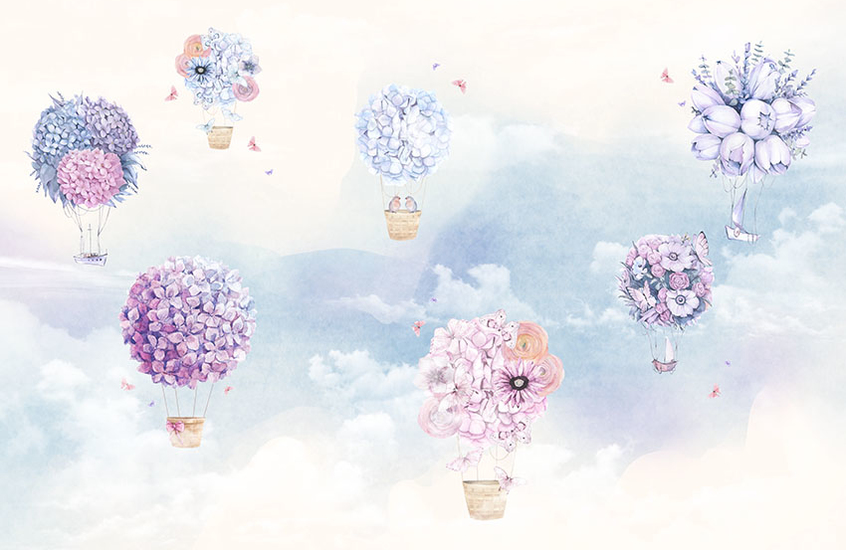Фотообои 01-131 Flower Clouds