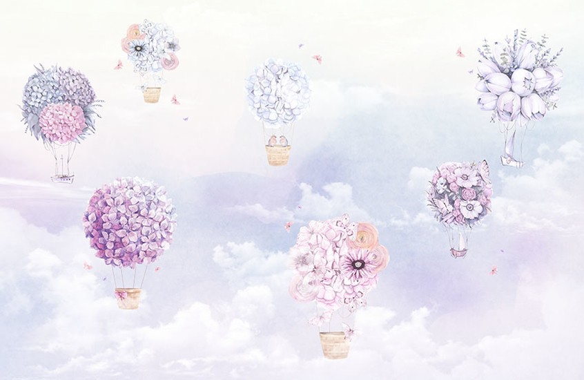Фотообои 01-133 Flower Clouds