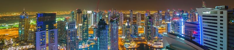 Фотообои Разноцветный город
