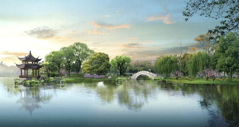 Фотообои Водная гладь