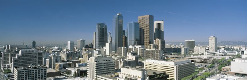 Фотообои Светлая панорама города
