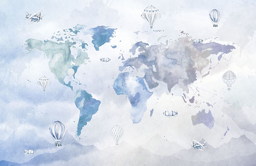 Фотообои 01-052 Watercolor World