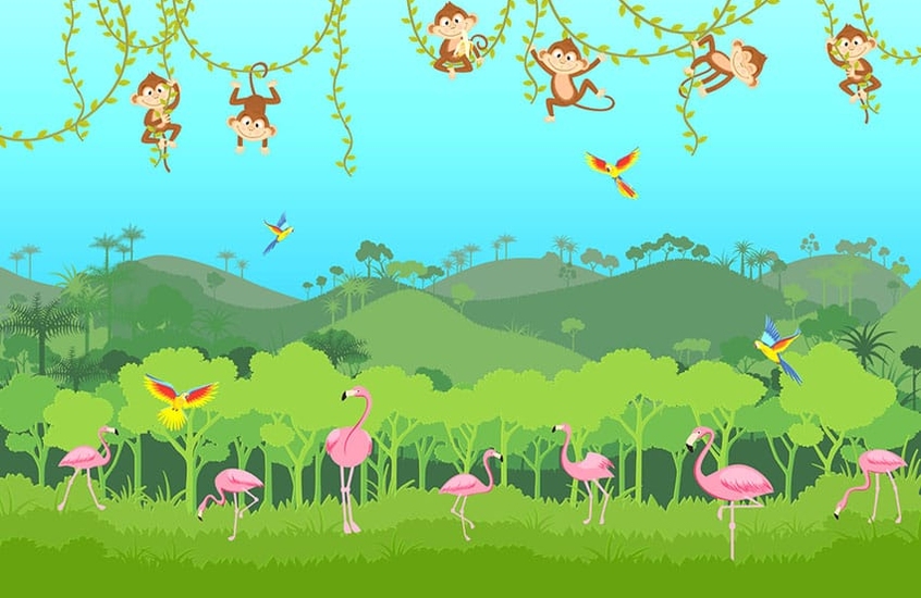 Фотообои A 031 Jungle Disco
