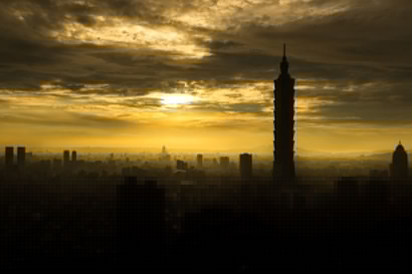 Фотообои Мрачный закат