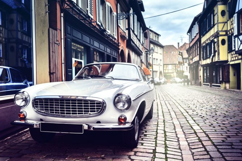 Фотообои Белый авто