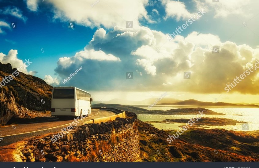 Фотообои Туристический автобус