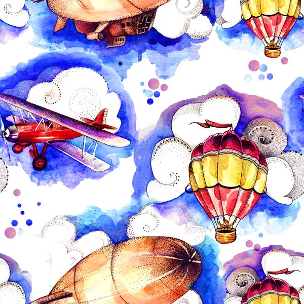 Самолеты и шары