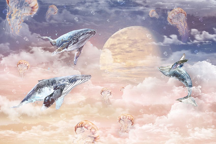 01-071 Moon Whales