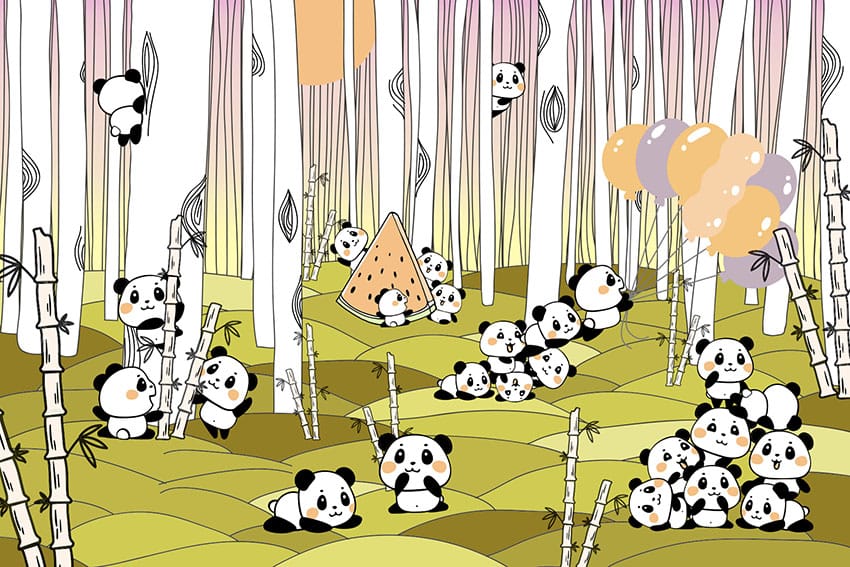A 052 Caramel Pandas