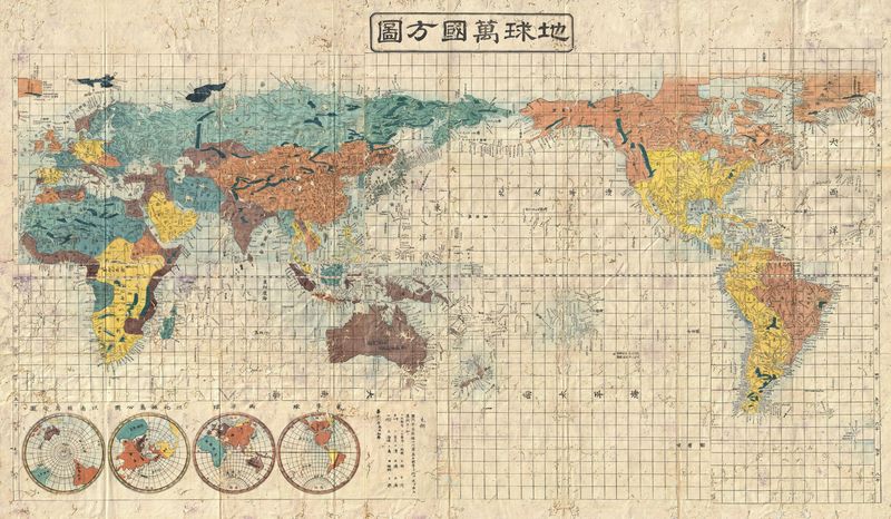 Китайская карта мира