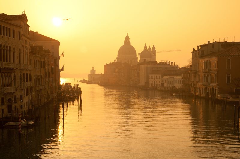 Закат над Венецией