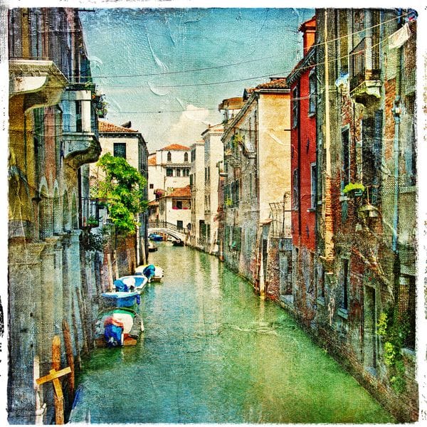 Фреска Венецианские каналы
