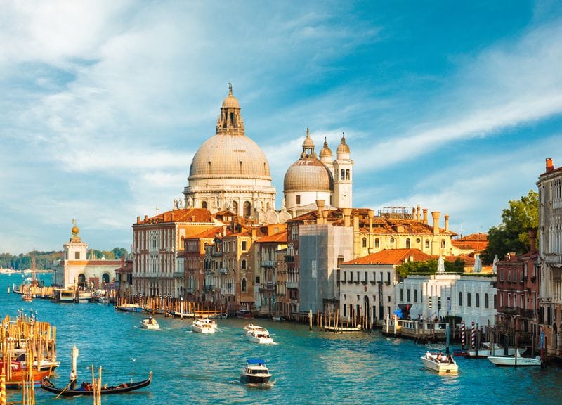 Самый популярный вид Венеции