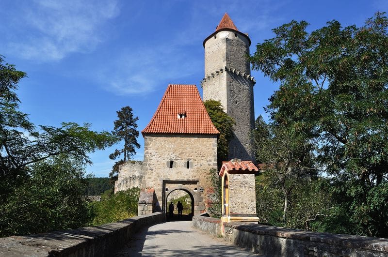 Старый замок в Чехии