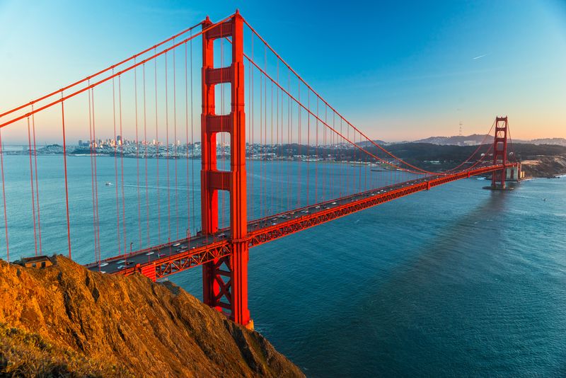 Самый известный мост Сан Франциско