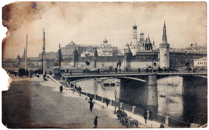 Старое фото Москвы