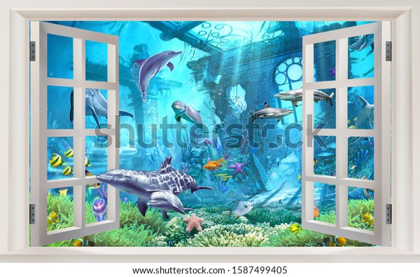 Окно с видом на подводный мир