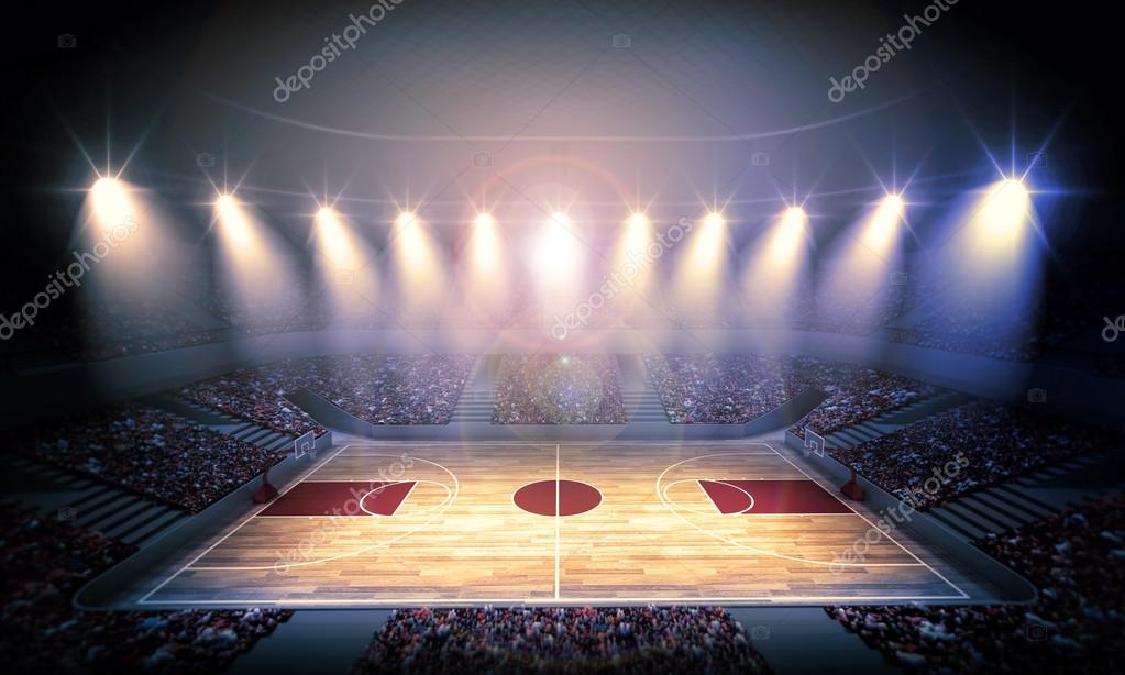 Баскетбольная арена в ожидании