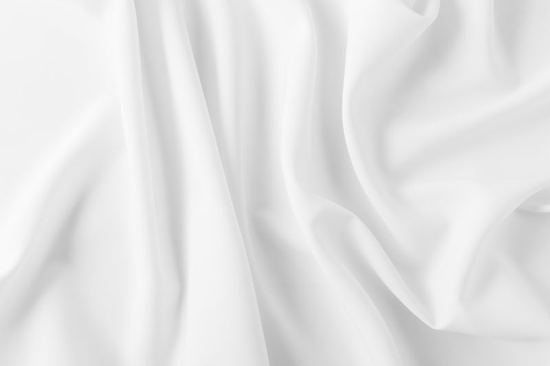3Д волны из белой ткани